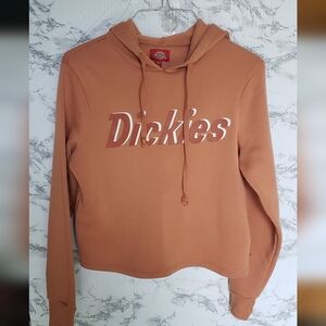 Dickies Orange Hooded Sweatshirt Relaxed Fit